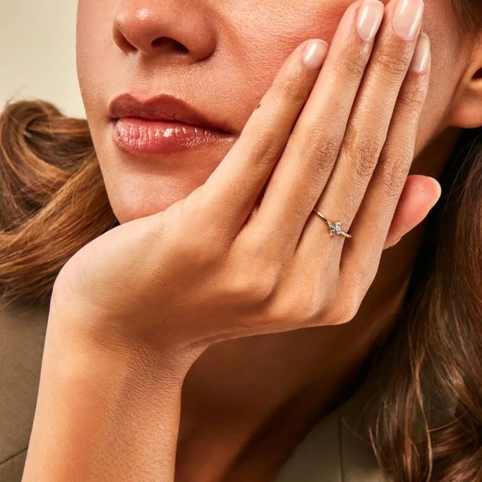 Best Histoire d'Or Bague Eternal Spring Or Jaune Diamant