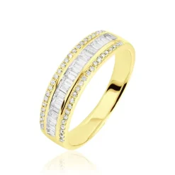 Discount Histoire d'Or Bague Eugenie or jaune diamant