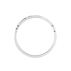 Discount Histoire d'Or Bague Euriell Argent Blanc