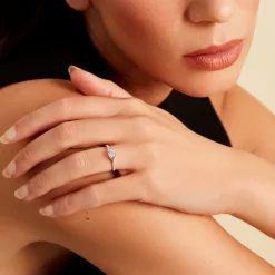 Histoire d'Or Bague Evita Or Jaune Oxyde De Zirconium* Bagues|Bagues Avec Pierre