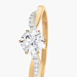 Discount Histoire d'Or Bague Filipa Or Bicolore Oxyde De Zirconium