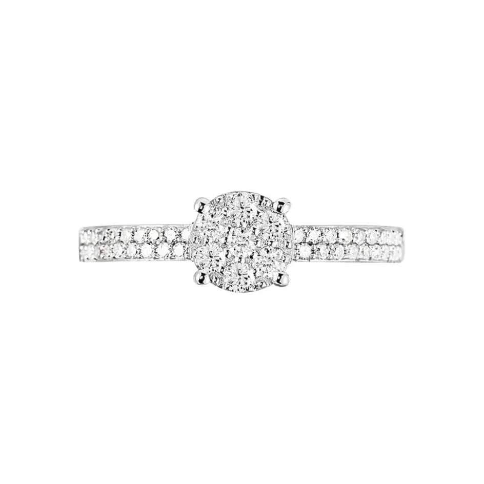 Clearance Histoire d'Or Bague Frika Or Blanc Diamant