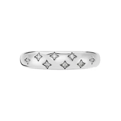 Histoire d'Or Bague Garrett Argent Blanc Oxyde De Zirconium* Bagues|Bagues Fantaisie
