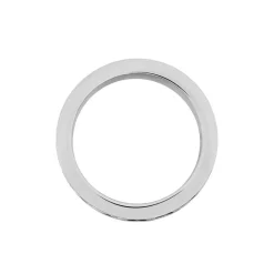 Clearance Histoire d'Or Bague Gaston Acier Blanc