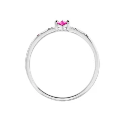 Histoire d'Or Bague Gemmie Argent Blanc Oxyde De Zirconium* Bagues|Bagues Fantaisie