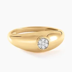 Discount Histoire d'Or Bague Georgios Or Jaune Diamant