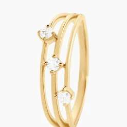 Histoire d'Or Bague Giordano Or Jaune Diamant Synthétique* Bagues|Bagues Avec Pierre