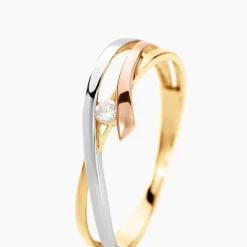 Outlet Histoire d'Or Bague Giusta Or Tricolore Diamant