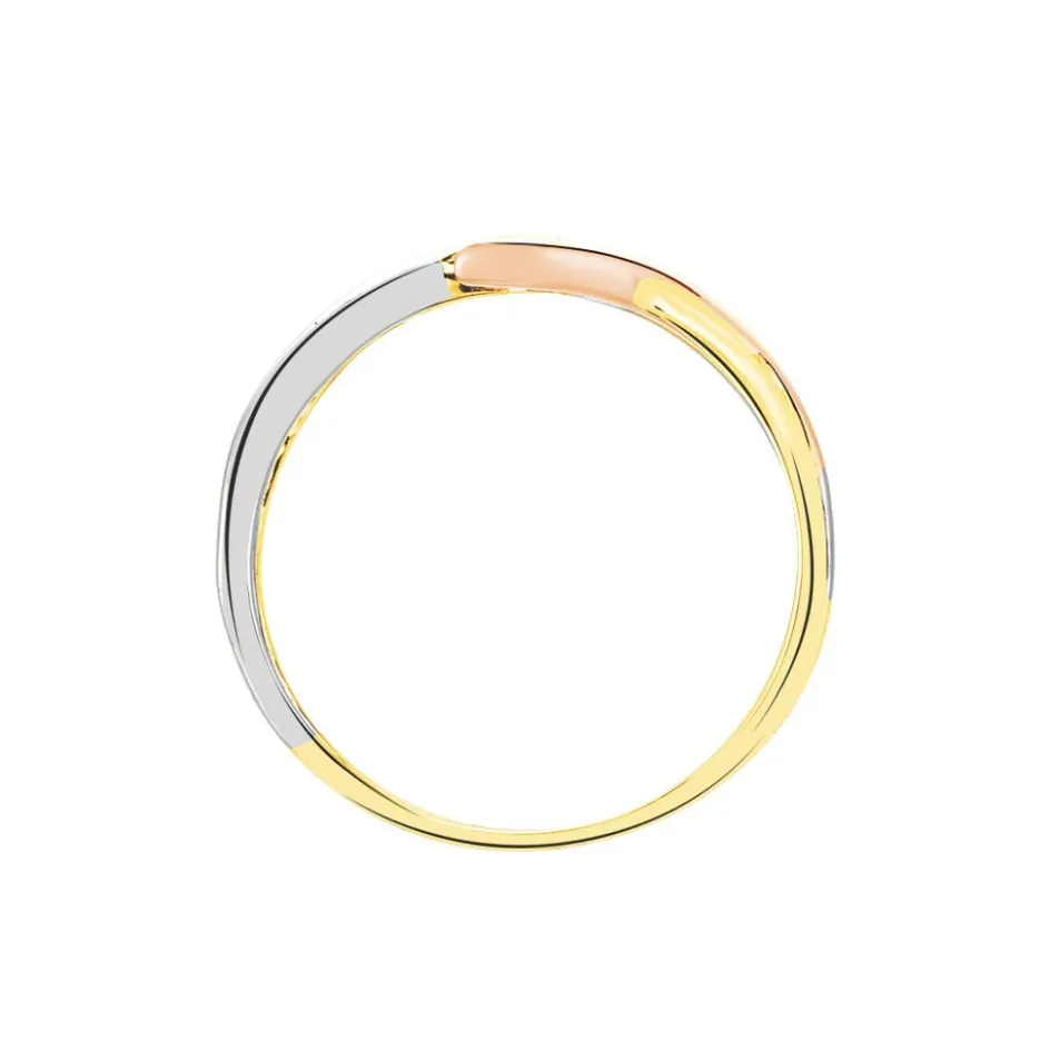 Outlet Histoire d'Or Bague Giusta Or Tricolore Diamant