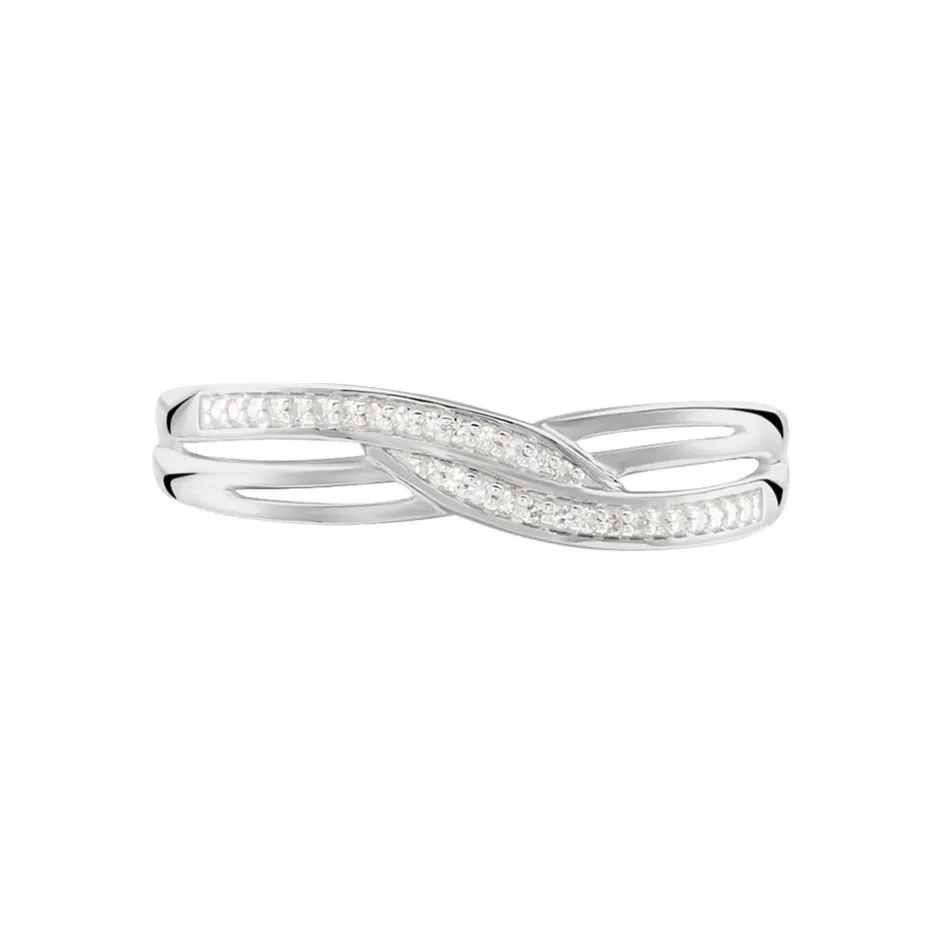 Sale Histoire d'Or Bague Ilariane Or Blanc Diamant