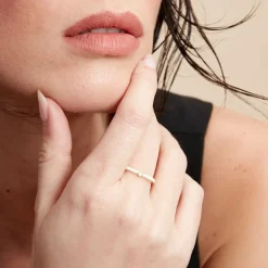 Best Histoire d'Or Bague Infini Pop De Zirconium argent jaune oxyde