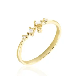 Online Histoire d'Or Bague Joy Or Jaune Diamant