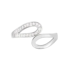 Sale Histoire d'Or Bague Kali Argent Blanc Oxyde De Zirconium