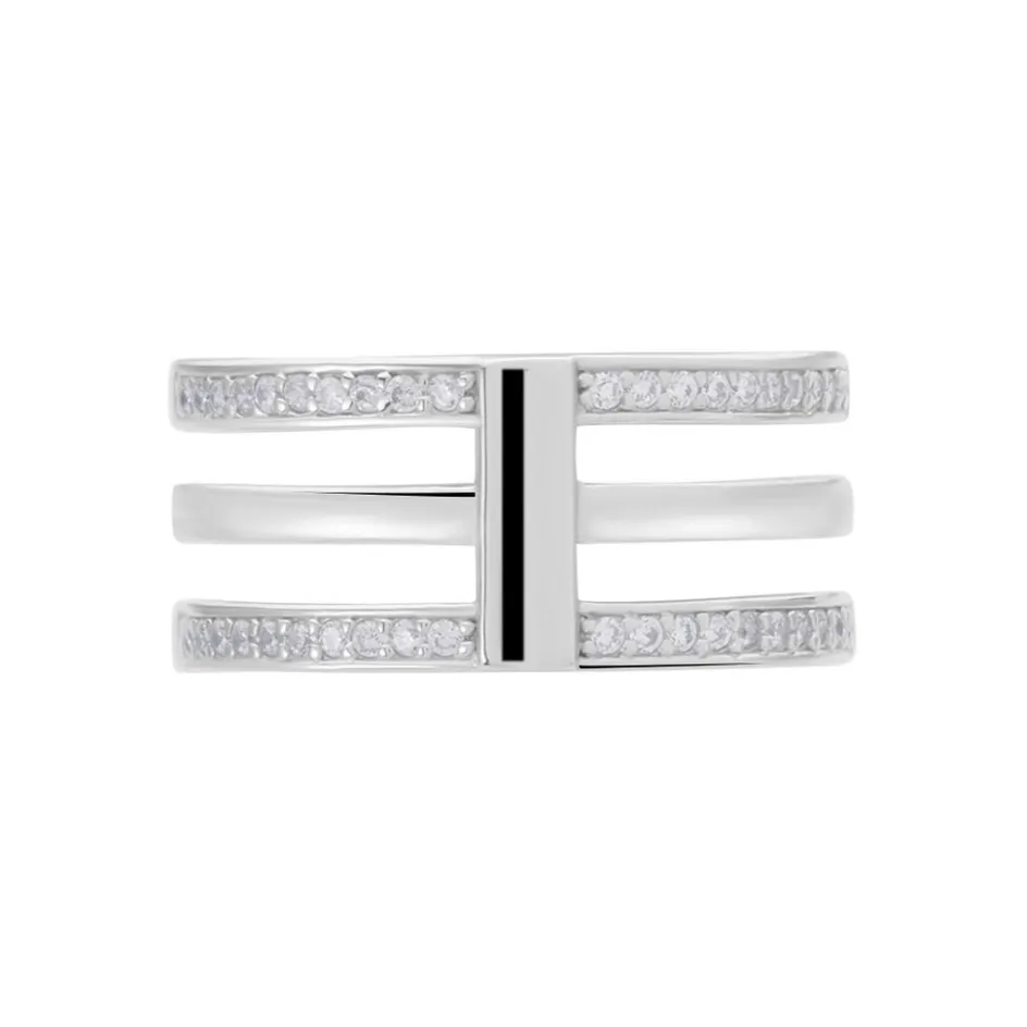 Best Histoire d'Or Bague Kirsten Argent Blanc Oxyde De Zirconium