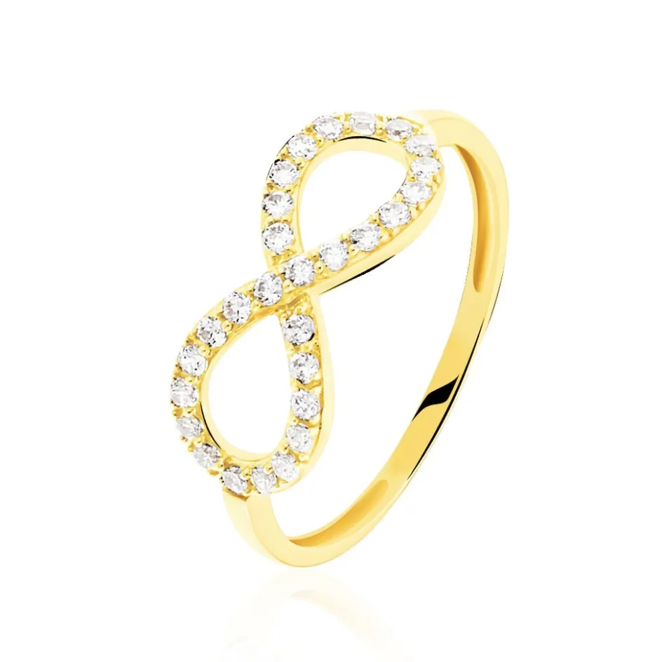 Best Histoire d'Or Bague Klothilda Or Jaune Oxyde De Zirconium