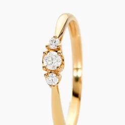 Sale Histoire d'Or Bague Les Inseparables or jaune diamant