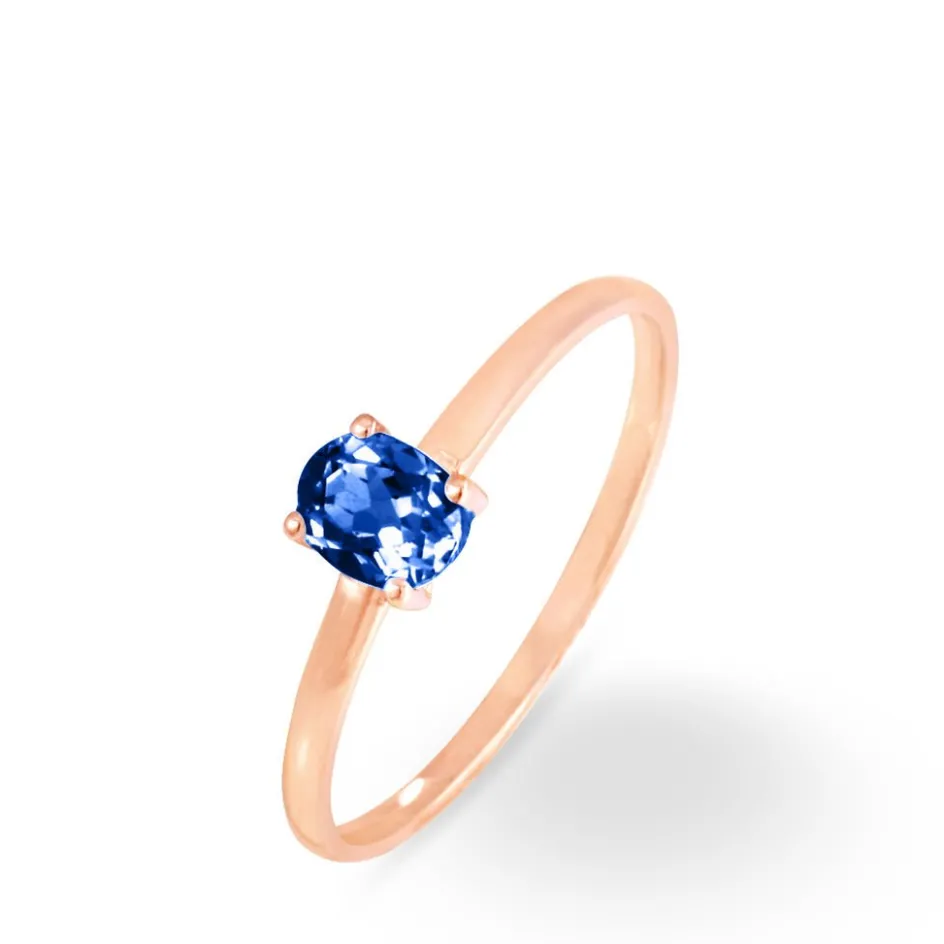 Sale Histoire d'Or Bague Lily Or Rose Saphir