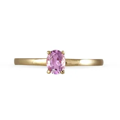 Sale Histoire d'Or Bague Lily Or Rose Saphir