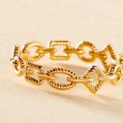 Sale Histoire d'Or Bague Linka Plaqué Or Jaune