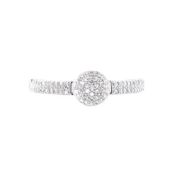 Outlet Histoire d'Or Bague Lisyae Or Blanc Diamants