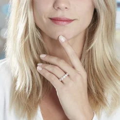 Discount Histoire d'Or Bague Lyana Or Jaune Oxyde De Zirconium