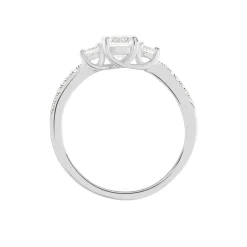 Online Histoire d'Or Bague Mallory Argent Blanc Oxyde De Zirconium