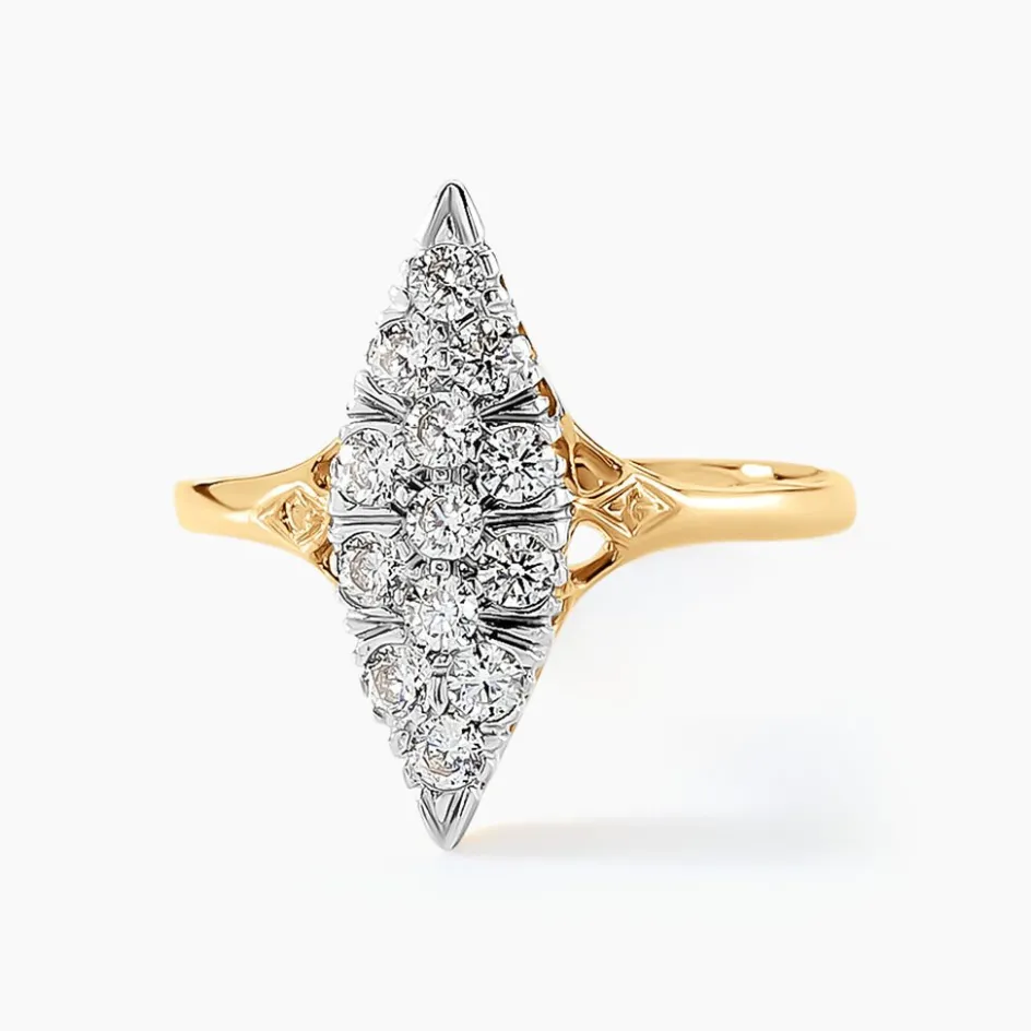 Discount Histoire d'Or Bague Marchioness Or Jaune Oxyde De Zirconium