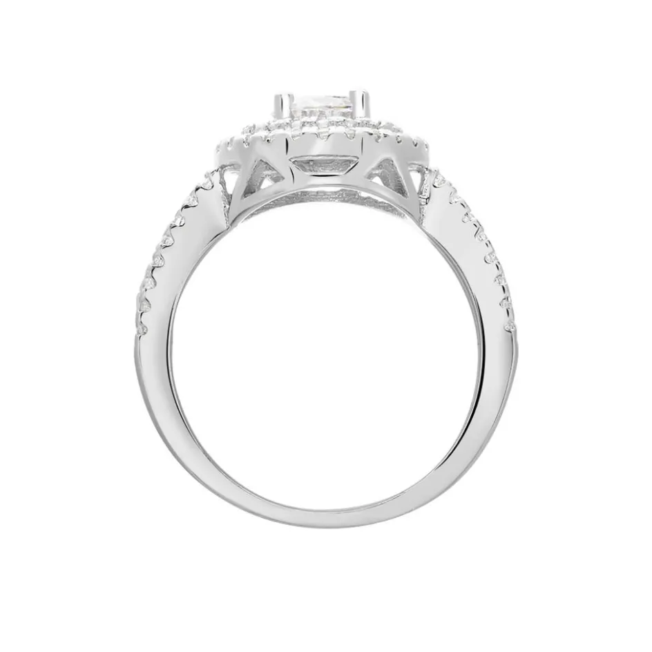 Best Histoire d'Or Bague Marie-felix Argent Blanc Oxyde De Zirconium