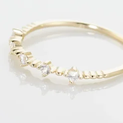 Sale Histoire d'Or Bague Maximilienne Or Jaune Oxyde De Zirconium