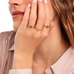 Histoire d'Or Bague Mireilla Plaqué Or Doré Oxyde De Zirconium* Bagues|Bagues Fantaisie