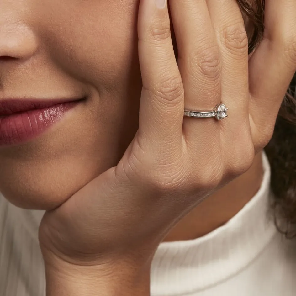 Sale Histoire d'Or Bague Mélissande Argent Blanc Oxyde De Zirconium