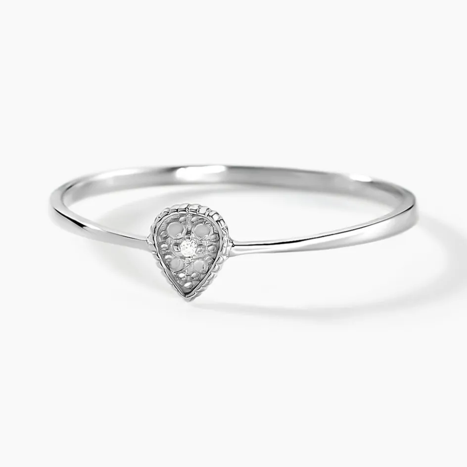 Discount Histoire d'Or Bague Mon 1er Diamant or blanc diamant