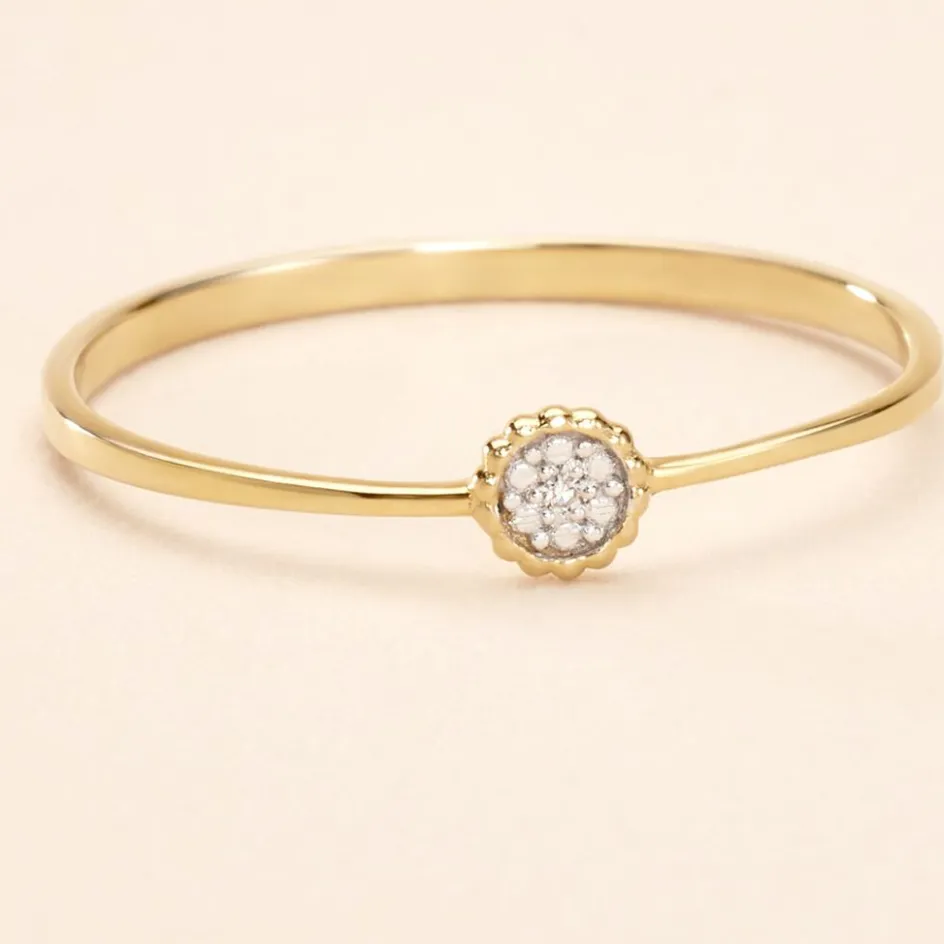 Hot Histoire d'Or Bague Mon 1er Diamant or jaune diamant