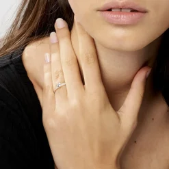 Sale Histoire d'Or Bague Monelle Or Jaune Oxyde De Zirconium