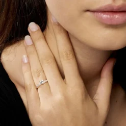 Sale Histoire d'Or Bague Monelle Or Jaune Oxyde De Zirconium