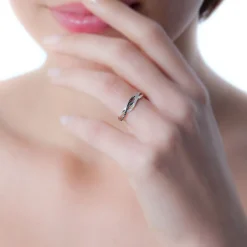 Best Histoire d'Or Bague Naciye Or Blanc Diamant