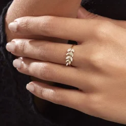 Clearance Histoire d'Or Bague Nahia Or Jaune Oxyde De Zirconium