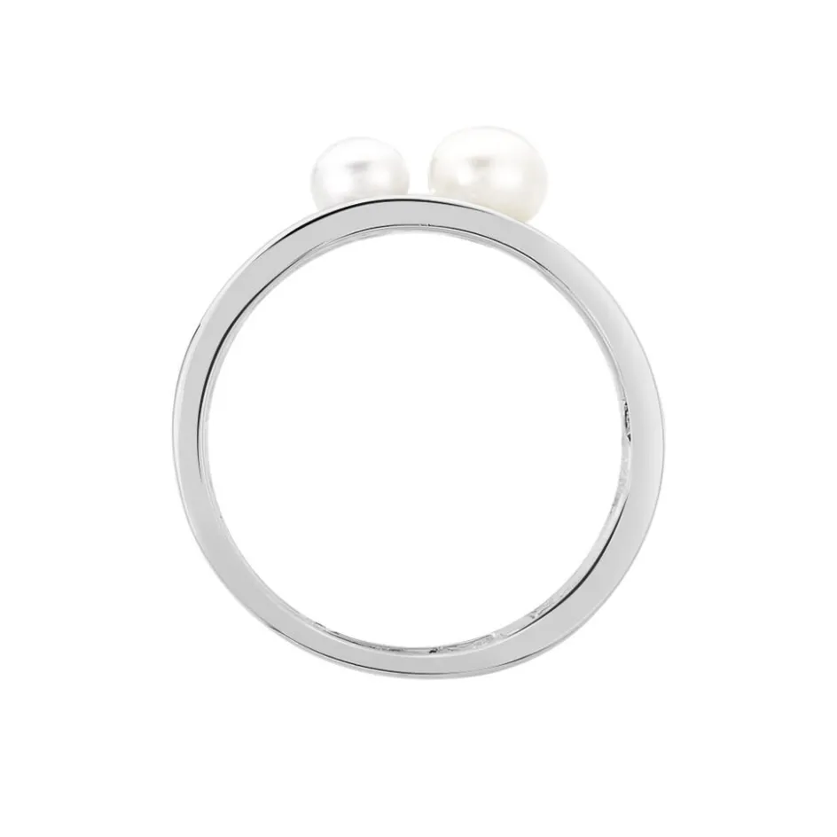 LAETIZIA Bague Nissi Argent Blanc Perle De Culture Oxyde De Zirconium* Bagues|Bagues Fantaisie