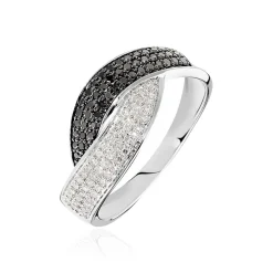 Sale Histoire d'Or Bague Oia Or Blanc Diamant