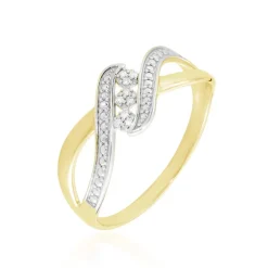 Outlet Histoire d'Or Bague Or Bicolore Aatu Diamants