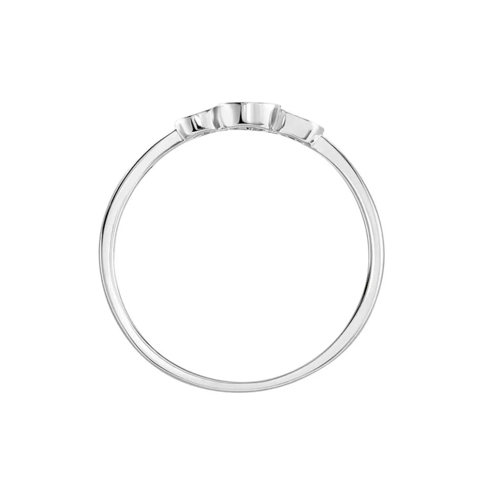 Discount Histoire d'Or Bague Or Blanc Abital Diamants