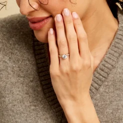 Histoire d'Or Bague Or Jaune Carolina Oxyde De Zirconium* Bagues|Bagues Avec Pierre