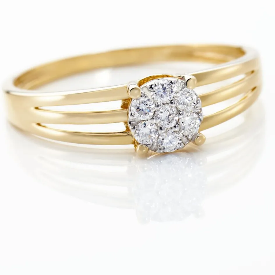 Online ADG Bague Or Jaune Isadore Diamants