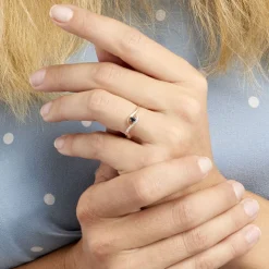 Histoire d'Or Bague Or Jaune Karmele Saphir or jaune saphir