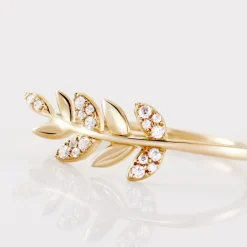 Sale Histoire d'Or Bague Or Jaune Nahia Oxydes De Zirconium