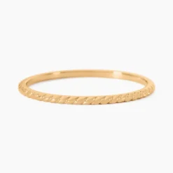 Online Histoire d'Or Bague Orria Plaque Or Jaune