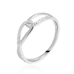 Online Histoire d'Or Bague Osanna s or blanc diamant