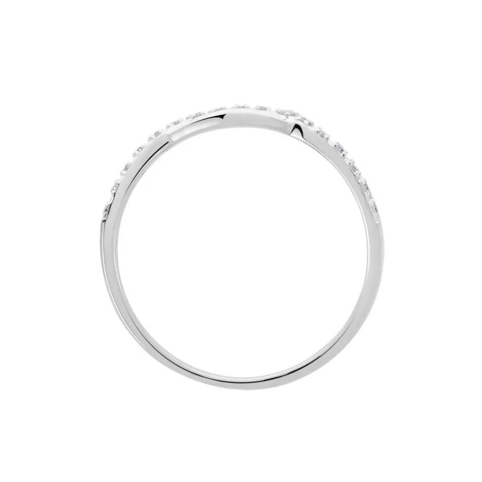 Online Histoire d'Or Bague Osanna s or blanc diamant