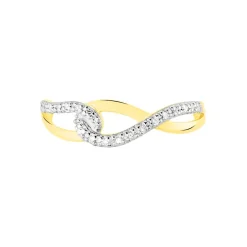 Clearance Histoire d'Or Bague Osanna Or Jaune Diamant