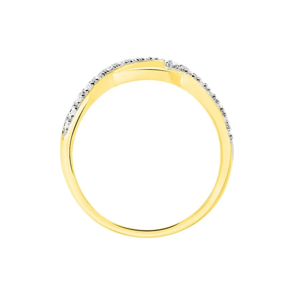 Clearance Histoire d'Or Bague Osanna Or Jaune Diamant